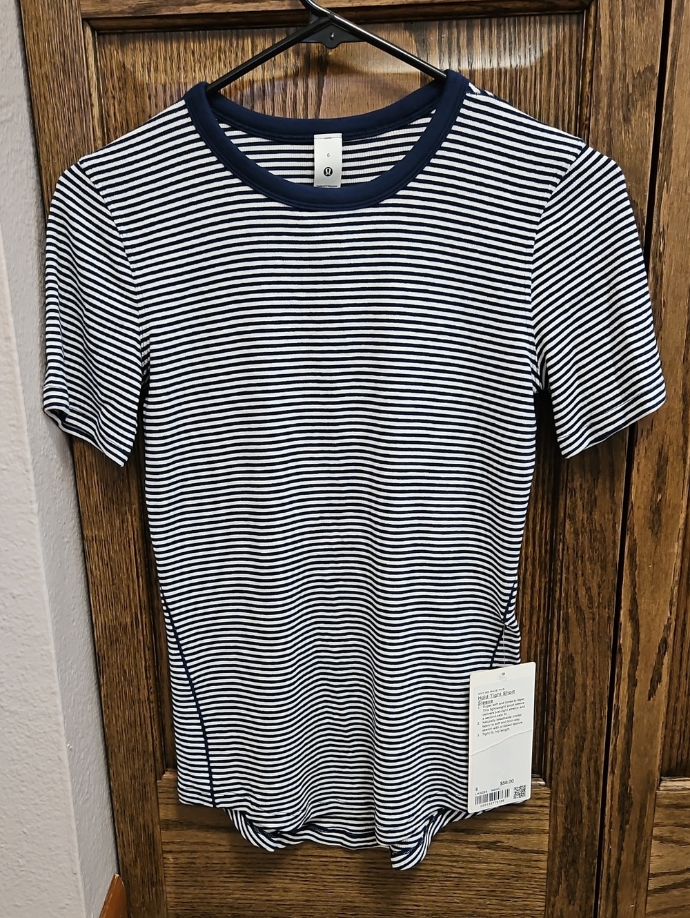 NWT Lululemon Hold Tight Short Sleeve
